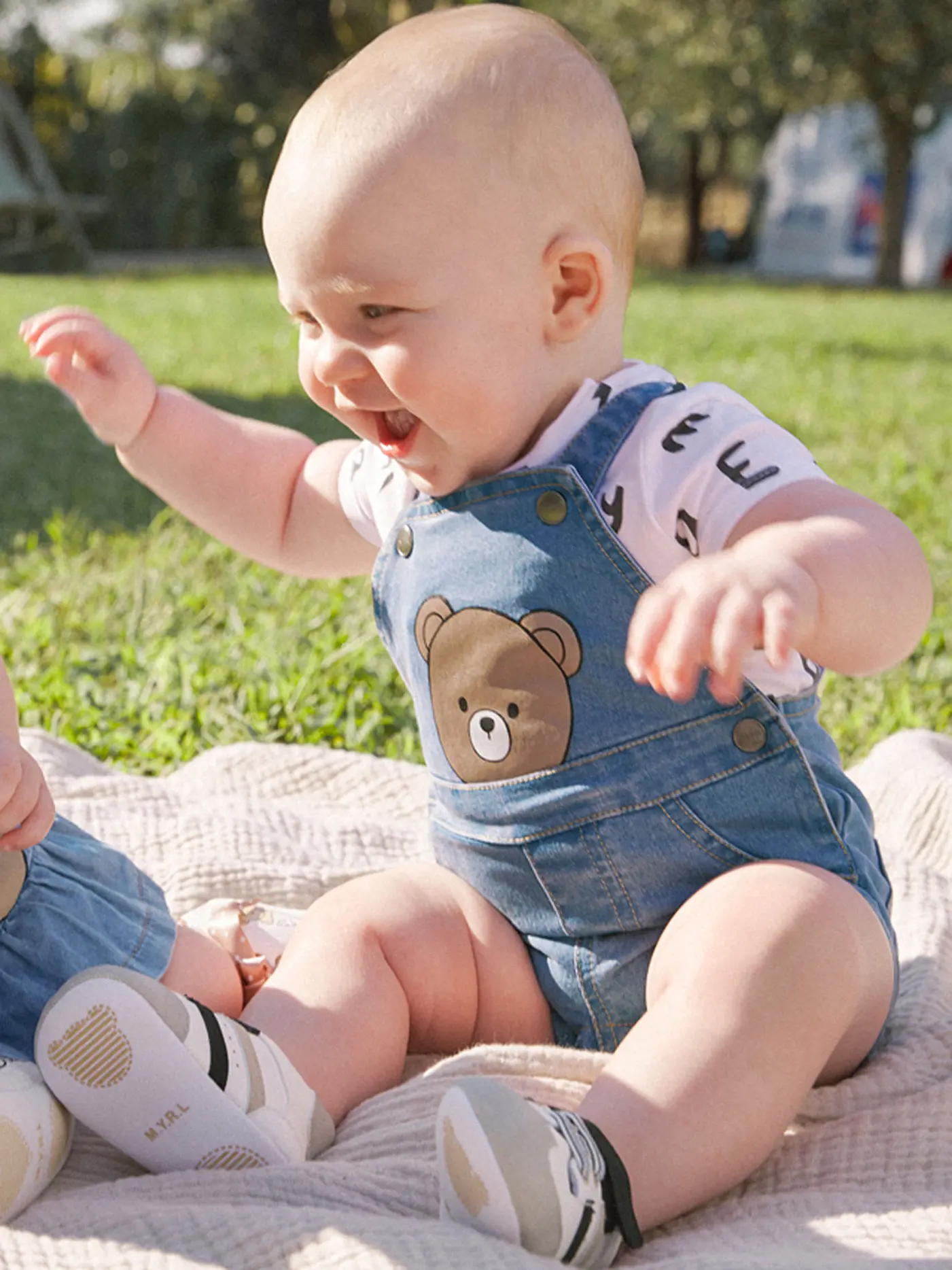 MAYORAL | Baby Set 2-teilig T-Shirt und Latzhose | 